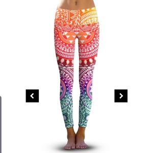 OMShantiClothing Chakra diamond yoga  Pants